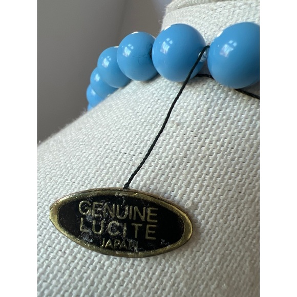 Vintage Lucite Japan Necklace - Picture 4 of 5